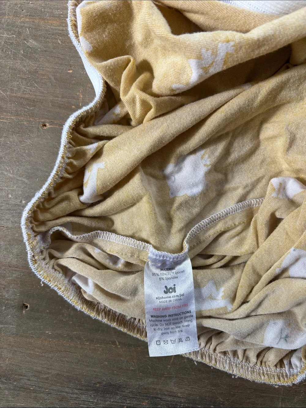 Sijo Joi tencel crib sheets